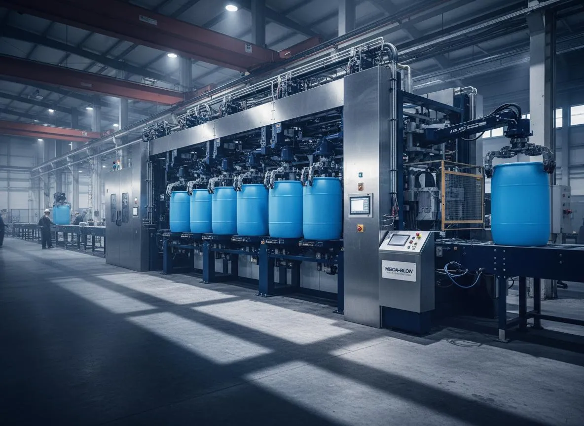 Automatic Extrusion Blow Moulding Machine